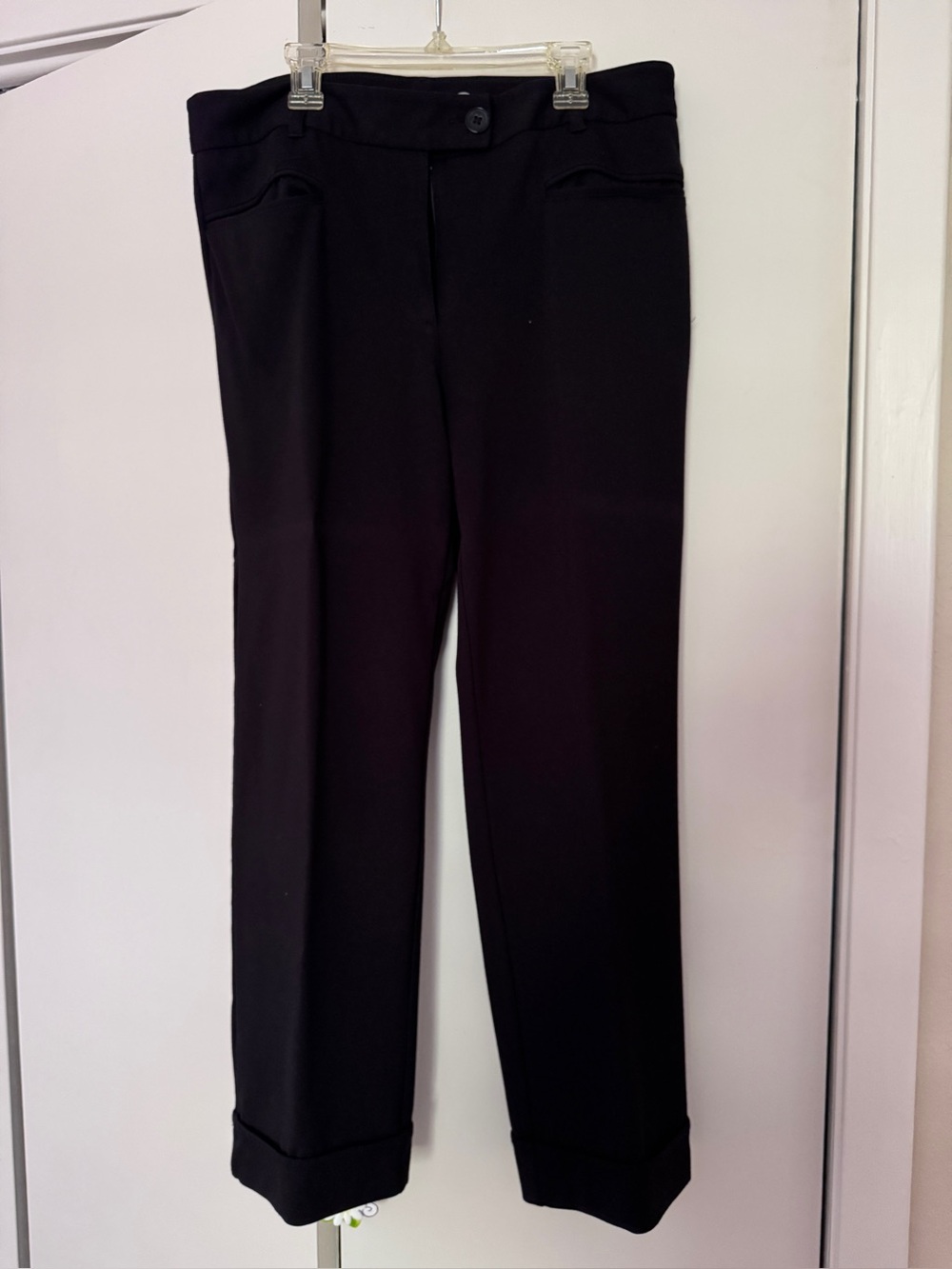 Betabrand Black Women's Dress Pants